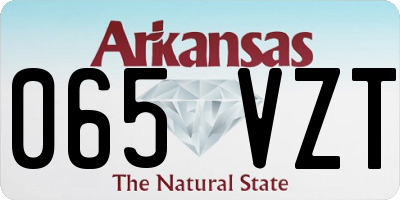 AR license plate 065VZT