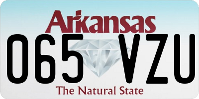 AR license plate 065VZU