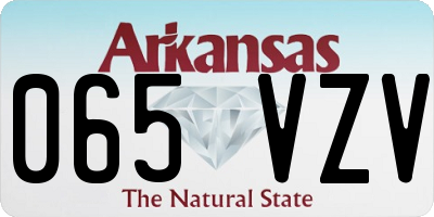 AR license plate 065VZV