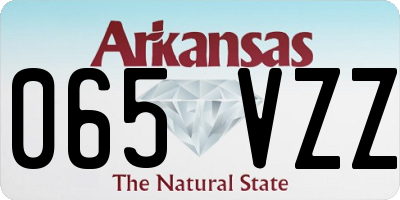 AR license plate 065VZZ