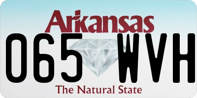AR license plate 065WVH