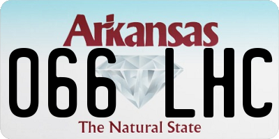 AR license plate 066LHC