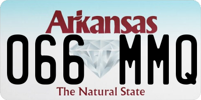 AR license plate 066MMQ