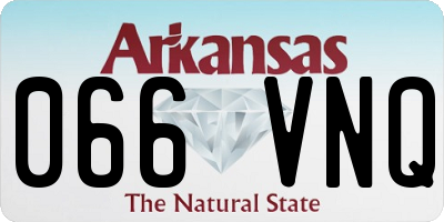 AR license plate 066VNQ