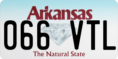 AR license plate 066VTL