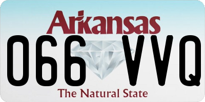 AR license plate 066VVQ