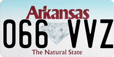 AR license plate 066VVZ