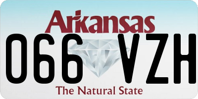 AR license plate 066VZH