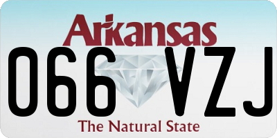 AR license plate 066VZJ
