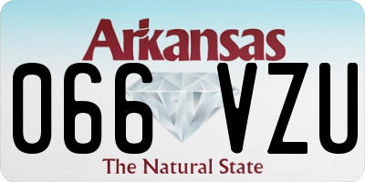 AR license plate 066VZU
