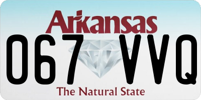 AR license plate 067VVQ