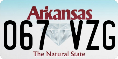 AR license plate 067VZG