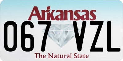 AR license plate 067VZL