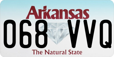 AR license plate 068VVQ