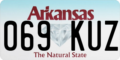 AR license plate 069KUZ