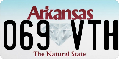 AR license plate 069VTH