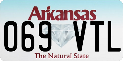 AR license plate 069VTL