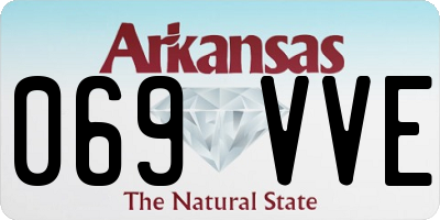 AR license plate 069VVE