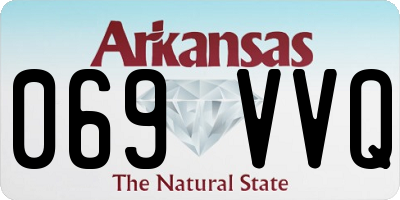 AR license plate 069VVQ