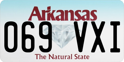 AR license plate 069VXI