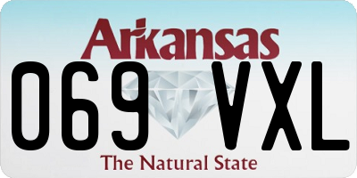 AR license plate 069VXL