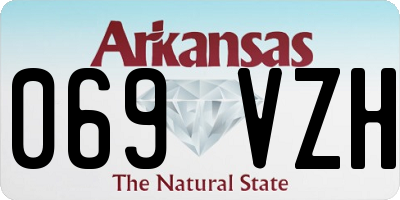 AR license plate 069VZH