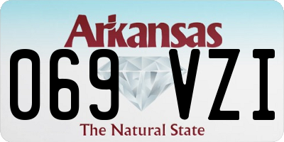 AR license plate 069VZI