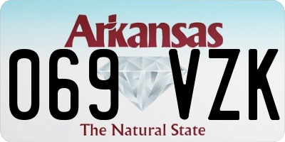 AR license plate 069VZK