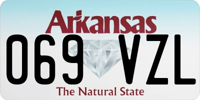 AR license plate 069VZL