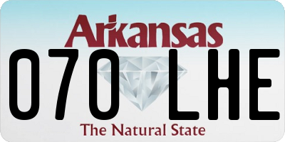 AR license plate 070LHE