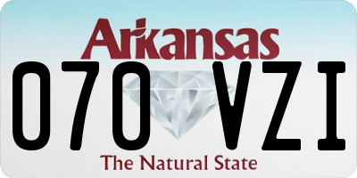 AR license plate 070VZI