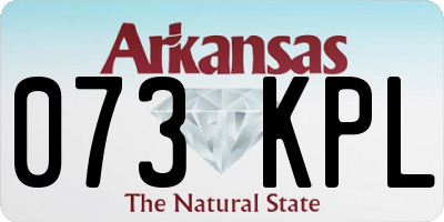 AR license plate 073KPL