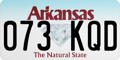 AR license plate 073KQD