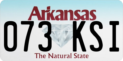 AR license plate 073KSI
