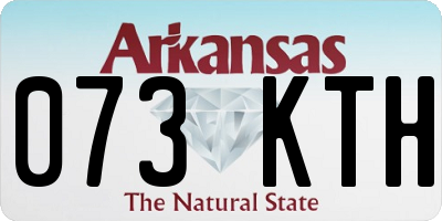 AR license plate 073KTH