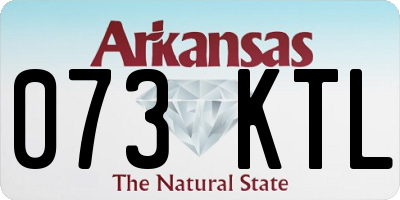 AR license plate 073KTL