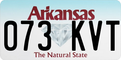AR license plate 073KVT