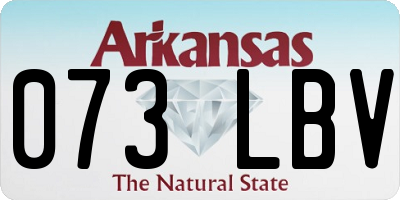 AR license plate 073LBV