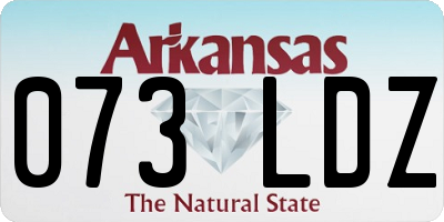 AR license plate 073LDZ