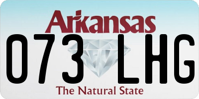 AR license plate 073LHG