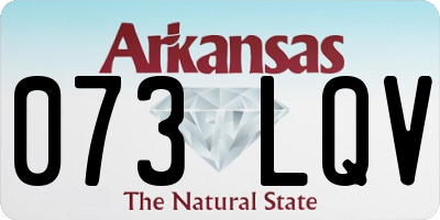 AR license plate 073LQV