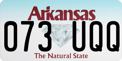 AR license plate 073UQQ
