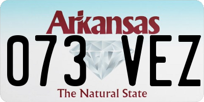 AR license plate 073VEZ