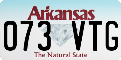 AR license plate 073VTG
