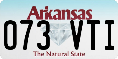 AR license plate 073VTI