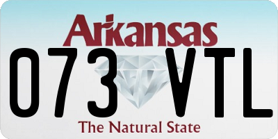 AR license plate 073VTL