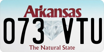 AR license plate 073VTU