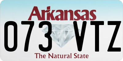 AR license plate 073VTZ