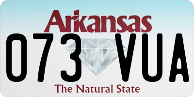 AR license plate 073VUA