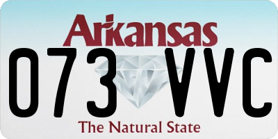 AR license plate 073VVC